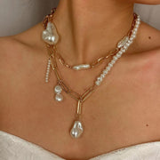Baroque Shaped Pearl Necklace Creative – Jewelry Gift Ideas — 7