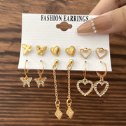 Creative Personality Pin Chain Earrings – Stylish Gifts — 3