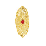 Alluvial Gold Wing Peacock Ring Lady Temperament – Useful Gifts — 4