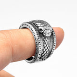 Animal Titanium Steel Vintage Snake Ring – Thoughtful Gifts — 4