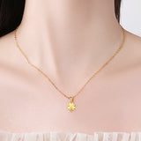 Fashion Clover Pendant Gold Clavicle Chain – Jewelry Gift Ideas — 1
