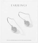 Fashion Simple Round Diamond Ear Hook Women – Stylish Gifts — 8