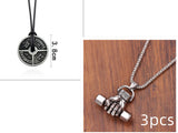 Sports Fitness Series Creative Barbell Necklace – Fitness Gifts — 4