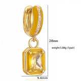 Sweet Colorful Drop Oil Copper Inlaid Color Diamond – Practical Gifts — 8