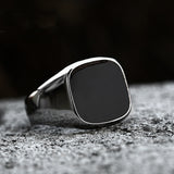 Stainless Steel Epoxy Simple Ring Fashion – Stylish Gifts — 1