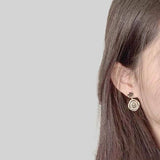 Retro Round Personality Earrings Fashionable – Special Occasion Gifts — 2