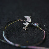 Niche Design Hand-woven Moon Couple Bracelet – Jewelry Gift Ideas — 3