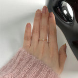 Women's Fashion Simple Sterling Silver Ring – Stylish Gifts — 4