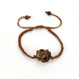 Fashion Personality Handmade Woven Amethyst Bracelet – Stylish Gifts — 3