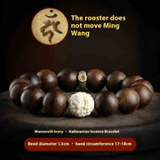 Agarwood Bracelet Mammoth Ivory Women's Buddha – Jewelry Gift Ideas — 5