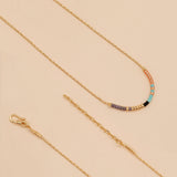 Women's Simple Gold Thread Fine Rice Bead – Jewelry Gift Ideas — 16