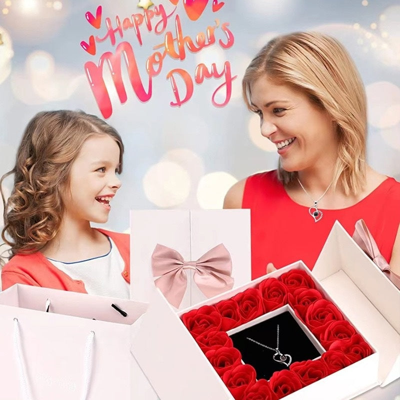 I Love You Projection Necklace Women's High-end – Jewelry Gift Ideas — 1