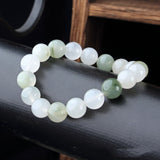 Gold Silk Jade Tianshan Cui Bracelet Necklace – Jewelry Gift Ideas — 8