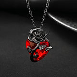 Punk Rose Love Necklace Fashion Personality – Jewelry Gift Ideas — 11
