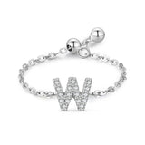Letter Chain Ring Female Fashion Niche Design Love – Stylish Gifts — 9