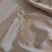 Temperament Long Tassel Earrings – Everyday Gifts — 1