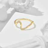 Women's Simple Geometric Line Ring – Gifts for Her — 5
