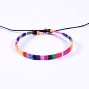 Braided Rainbow Bohemian Friendship Bracelet – Jewelry Gift Ideas — 3