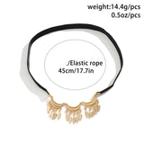 Tassel Leaf Elastic Band Thigh Chain Female – Gifts for Her — 5