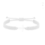 Cross Pendant Hand-woven Adjustable Milan Rope – Jewelry Gift Ideas — 13