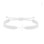 Cross Pendant Hand-woven Adjustable Milan Rope – Jewelry Gift Ideas — 13