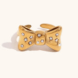 Women's Retro Fashion And Personalized Bow Ring – Stylish Gifts — 6