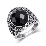 Agate-like Diamond Cut Face Ring – Birthday Gifts — 2