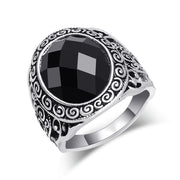 Agate-like Diamond Cut Face Ring – Birthday Gifts — 2
