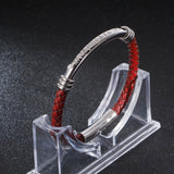 Simple Leather Rope Braided Fashion Men's Bracelet – Stylish Gifts — 7