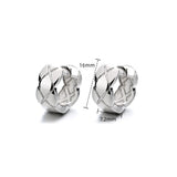 Anti-allergic Fashion Rhombus Ear Buckle – Stylish Gifts — 5