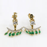 Vintage Style Red Corundum Tassel Earrings – Stylish Gifts — 3