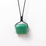 East China Sea Natural Crystal Square Pendant – Jewelry Gift Ideas — 10