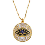 Fashion Women's Zircon Copper Pendant Necklace – Jewelry Gift Ideas — 3