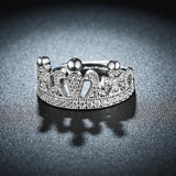 Female Full Diamond Crown Zircon Mosang Diamond Ring – Gifts for Her — 2
