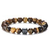 8mm Magnet Charm Bead Stretch Rock Bead Tiger Eye – Jewelry Gift Ideas — 2