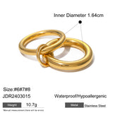Stainless Steel Layered Pearl Ring With A High-end – Stylish Gifts — 5