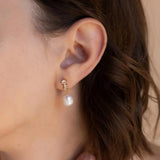 Pearl Copper-plated Gold Micro Inlaid Zircon Women's – Stylish Gifts — 1