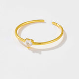 S925 Sterling Silver 5-color Love Thin Body Ring – Gifts for Couples — 2