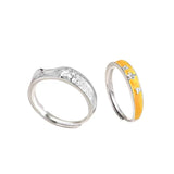 One Leaf Knows The Autumn Couple's Ring. The Design Is – Gifts for Her — 4