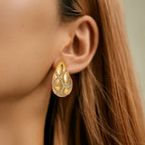 Fashion Earrings Cross Diamond Design – Stylish Gifts — 1