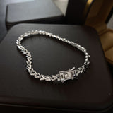 Women's Sterling Silver Wheat Ear Bracelet – Jewelry Gift Ideas — 2