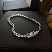 Women's Sterling Silver Wheat Ear Bracelet – Jewelry Gift Ideas — 2