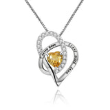 Birthstone S925 Silver Necklace Pendant – Jewelry Gift Ideas — 8