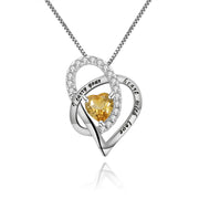 Birthstone S925 Silver Necklace Pendant – Jewelry Gift Ideas — 8