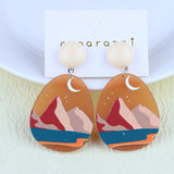 Cartoon Rainbow Contrast Color Acrylic Stud Earrings – Stylish Gifts — 4