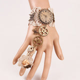 Women's Retro High-end Lace Ring Gear Clock – Jewelry Gift Ideas — 1