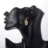 Earrings Frosted Shell Beads Solid Color – Practical Gifts — 4