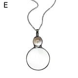Mother's Day Magnifying Glass Pendant Necklace – Jewelry Gift Ideas — 8
