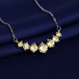 Zircon Straight Chain Necklace Women's Pendant – Jewelry Gift Ideas — 4