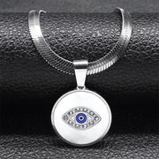 Crystal Shell Necklace Women's Round Stainless – Jewelry Gift Ideas — 6
